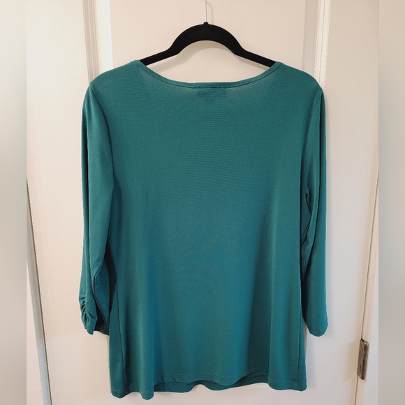 AB Studio V-Neck Blouse - Picture 6 of 6